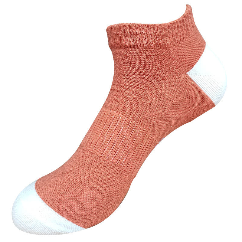 Plus Size Letter Mesh Ankle Socks(5 Pairs)
