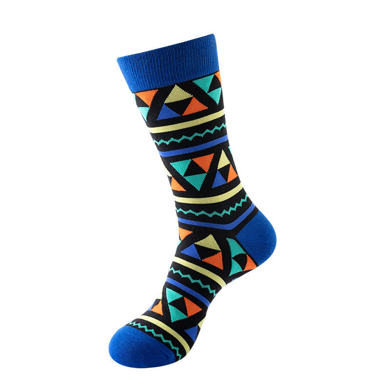 Plusock Abstract Formula Crew Socks(5 Pairs) - image 5