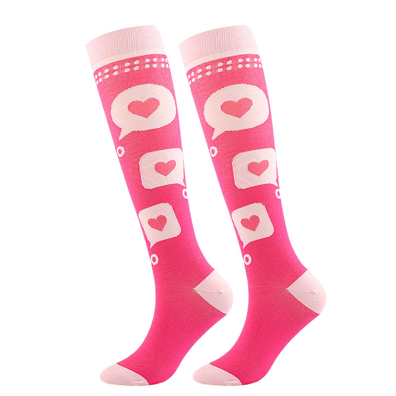 Heart Love Compression Socks(6 Pairs)