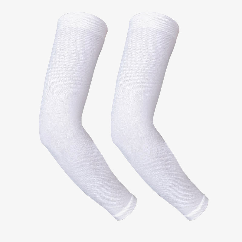Solid Color Sport Compression Arm Sleeves(3 Pairs)