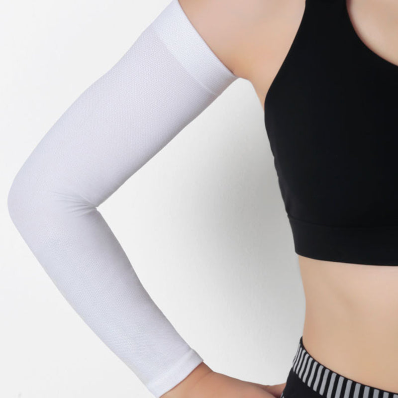 Solid Color Sport Compression Arm Sleeves(3 Pairs)