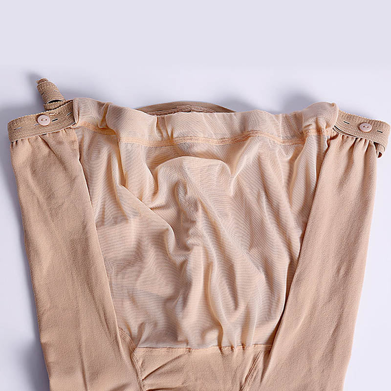 Plus Size Medical Footless Pregnancy Compression Tights(15-20mmhg) - image 11