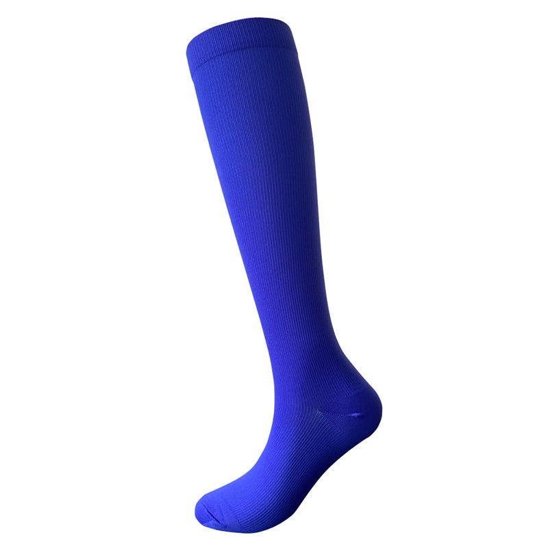 Solid Color Sport Compression Socks(3 Pairs)