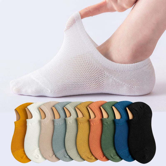 Plus Size Classic Versatile Ankle Socks(10 Pairs)