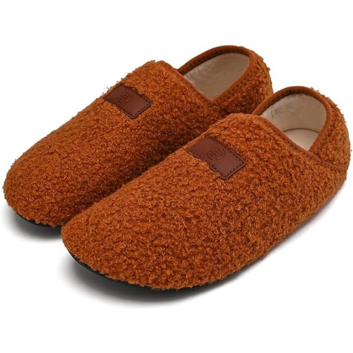 Plus Size Soft Home Slipper Socks - Brown - EU48-49(US13-14) - image 18