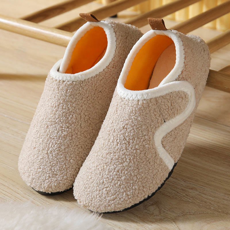 Plus Size Thick Sole Slipper Socks - Beige - 2XL - image 5