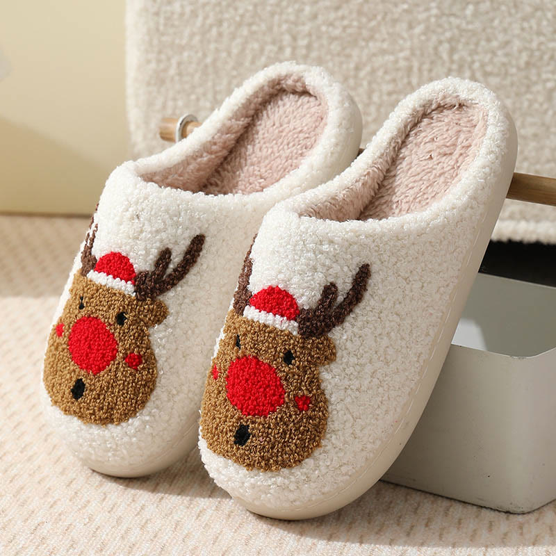 Plus Size Christmas Elements Slippers - G - EU42-43(US8.5-9) - image 7