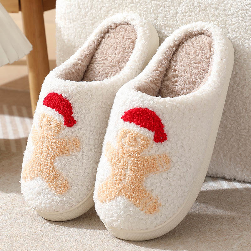 Plus Size Christmas Elements Slippers - I - EU42-43(US8.5-9) - image 9