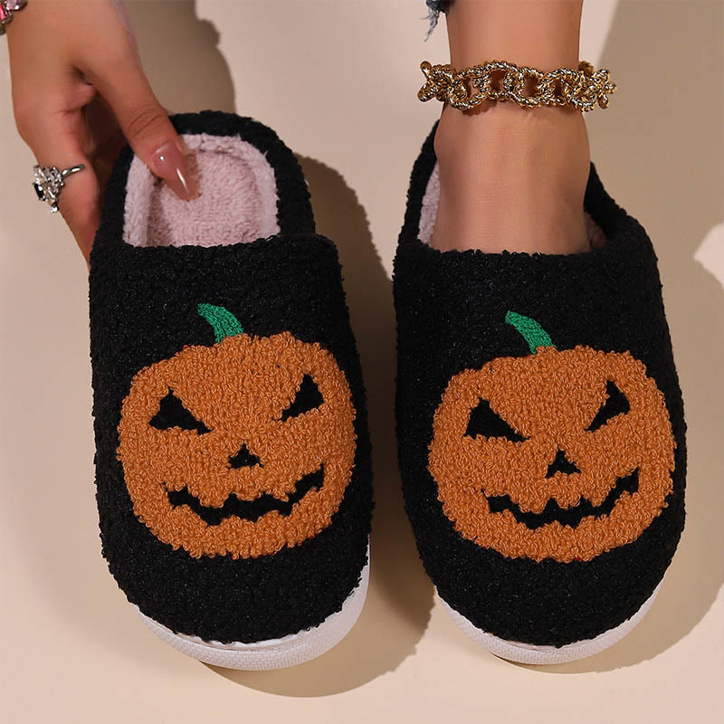 Plus Size Devil Slippers - Black - EU 42-43(US 8.5-9) - image 3