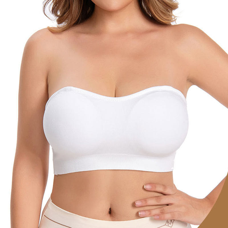 Plus Size Strapless Comfort Wireless Bras(2 Packs)