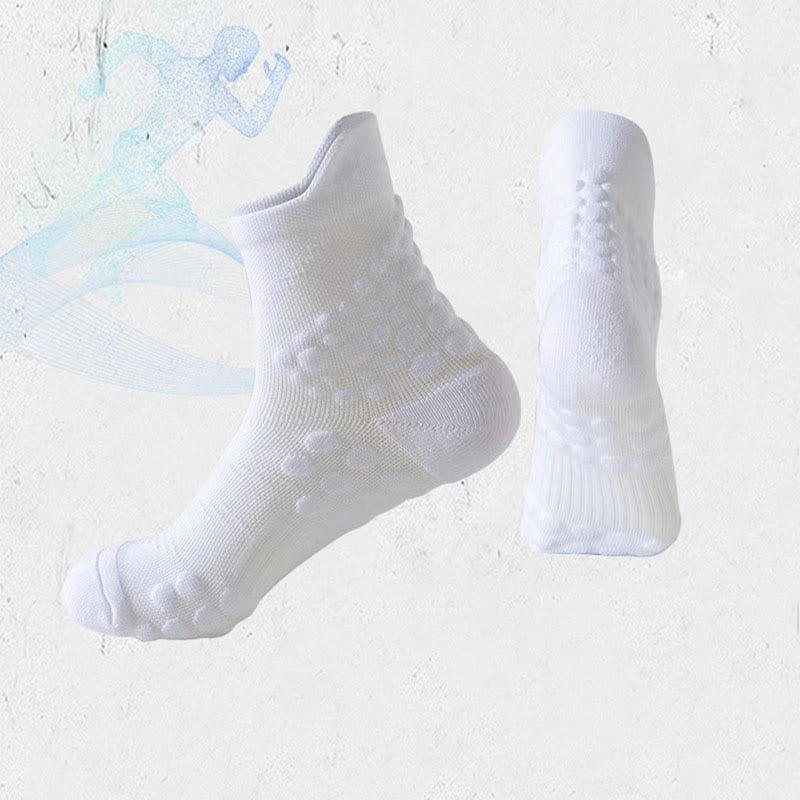 Plus Size Anti Slip Dots Ankle Compression Socks(5 Pairs)