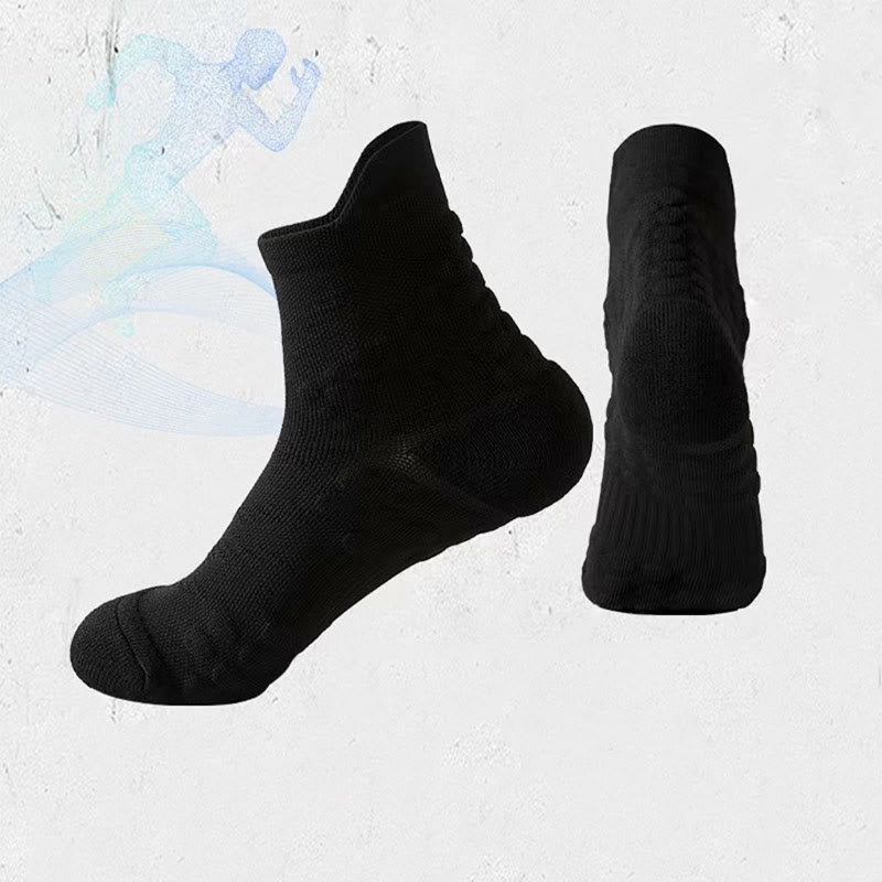 Plus Size Anti Slip Dots Ankle Compression Socks(5 Pairs)