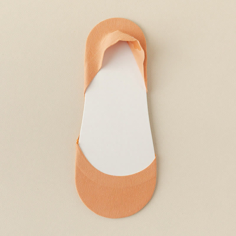 Ultra Low No Show Socks(5 Pairs) - Orange - EU37-40(US4-7) - image 15