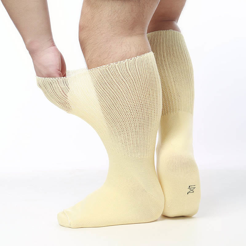 Plus Size Extra Wide Knee High Diabetic Socks(2 Pairs)