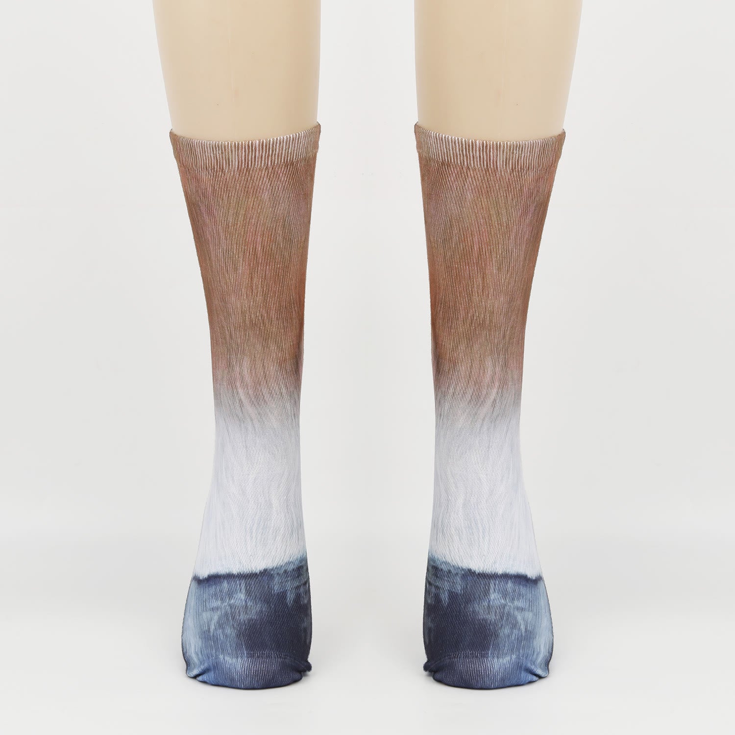 Plus Size Pig Donkey Horse Quarter Socks(3 Pairs) - Horse - EU38-44(US5-10) - image 4