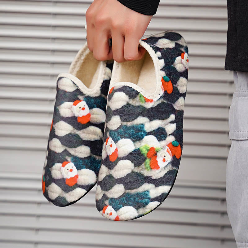 Plus Size Santa Claus Slipper Socks - image 1