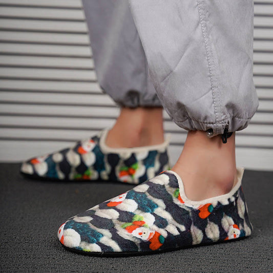 Plus Size Santa Claus Slipper Socks - image 0