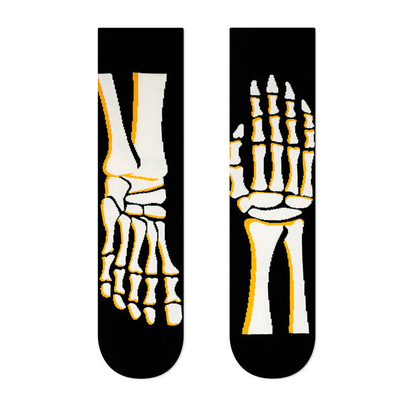 Plus Size New Halloween Crew Socks(4 Pairs) - image 7