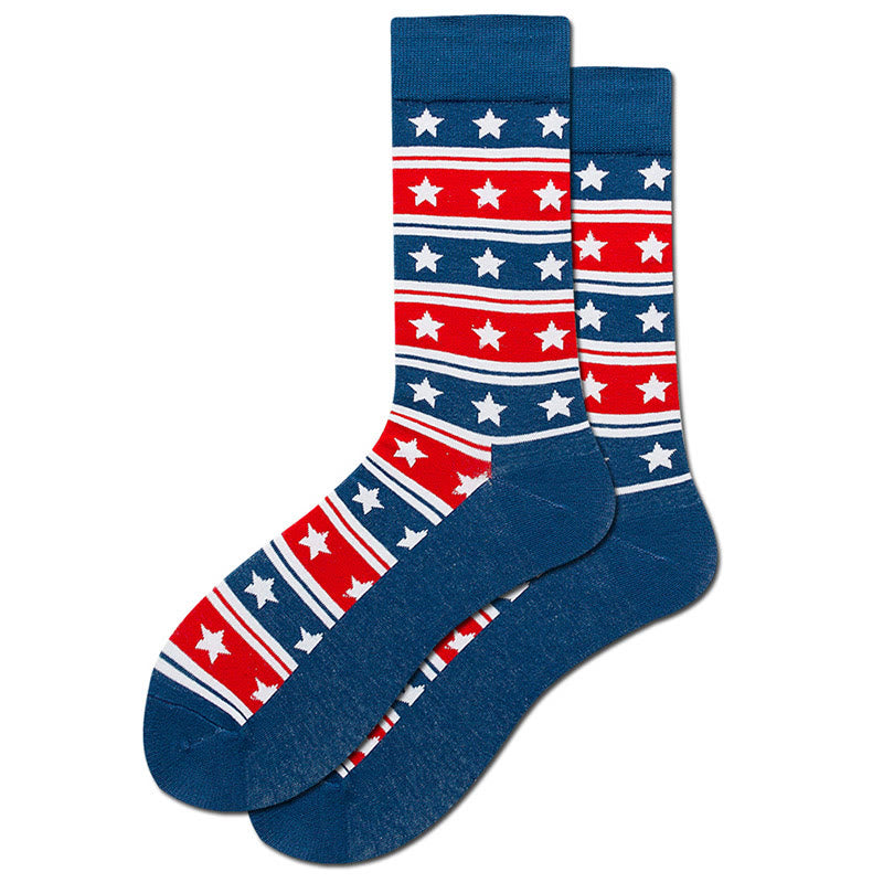 Plus Size Dollar Skull Crew Socks(4 Pairs) - image 7
