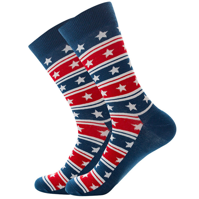 Plus Size Dollar Skull Crew Socks(4 Pairs) - image 6