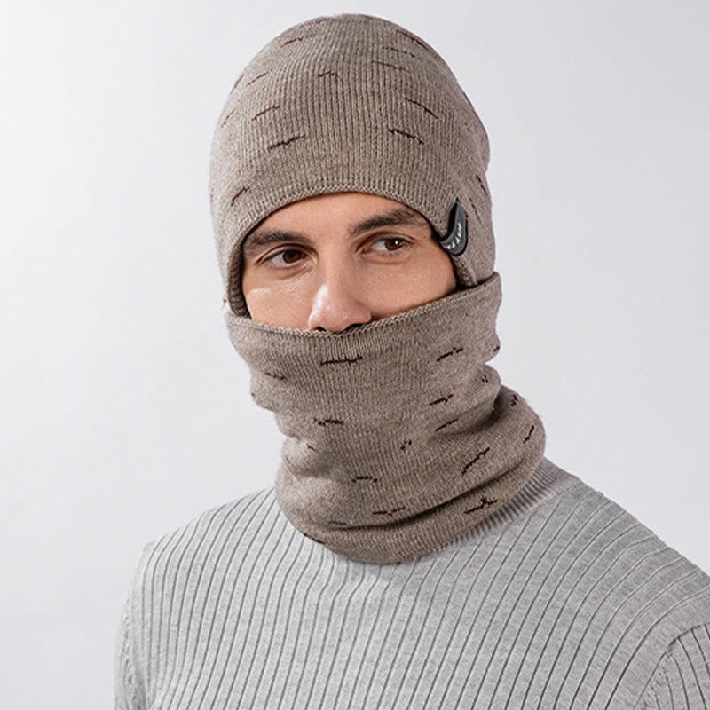 Fashion Warm Beanie Scarf 2 In 1 Set