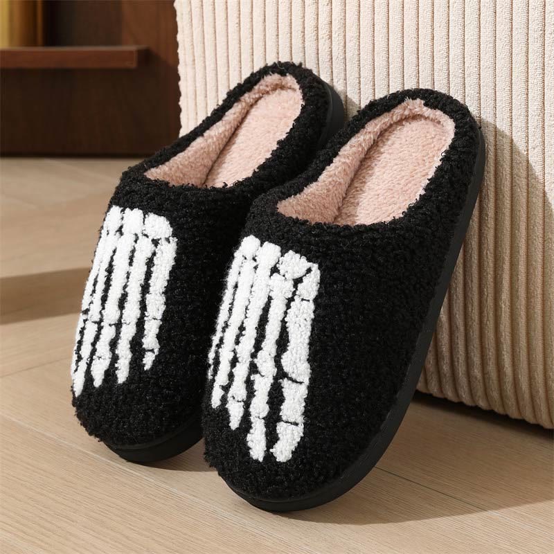 Plus Size Ghost Face Hand Heart Slippers - Ghost Hand - EU42-43(US8.5-9) - image 12