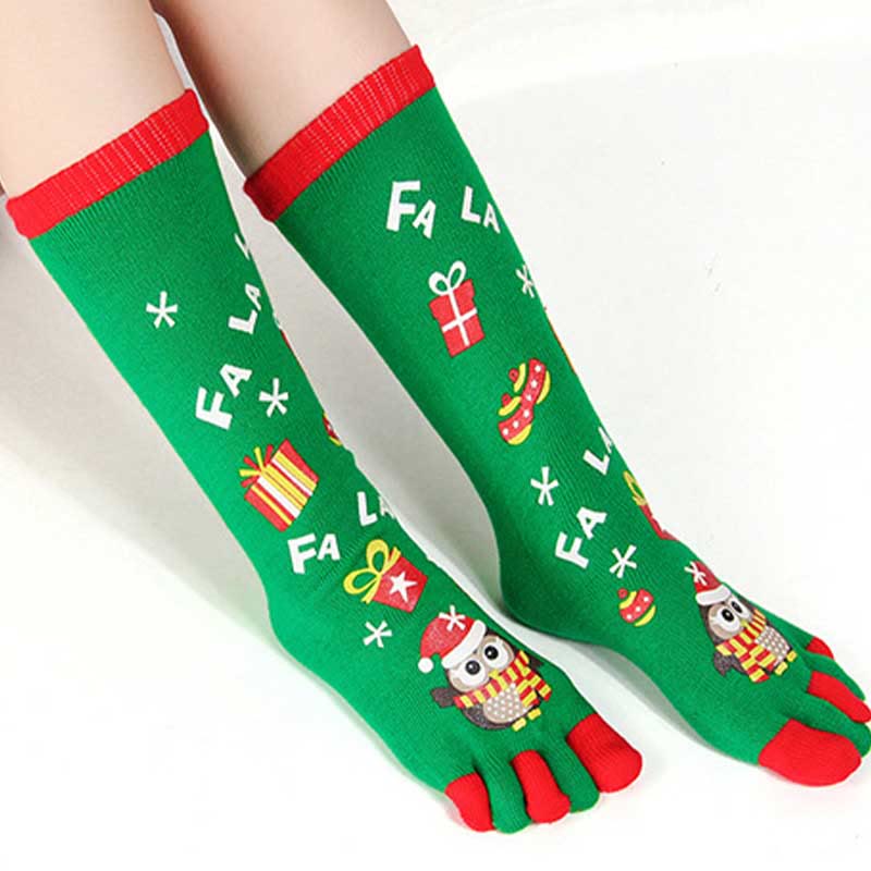 Plus Size Christmas Alignment Crew Socks(2 Pairs) - image 7