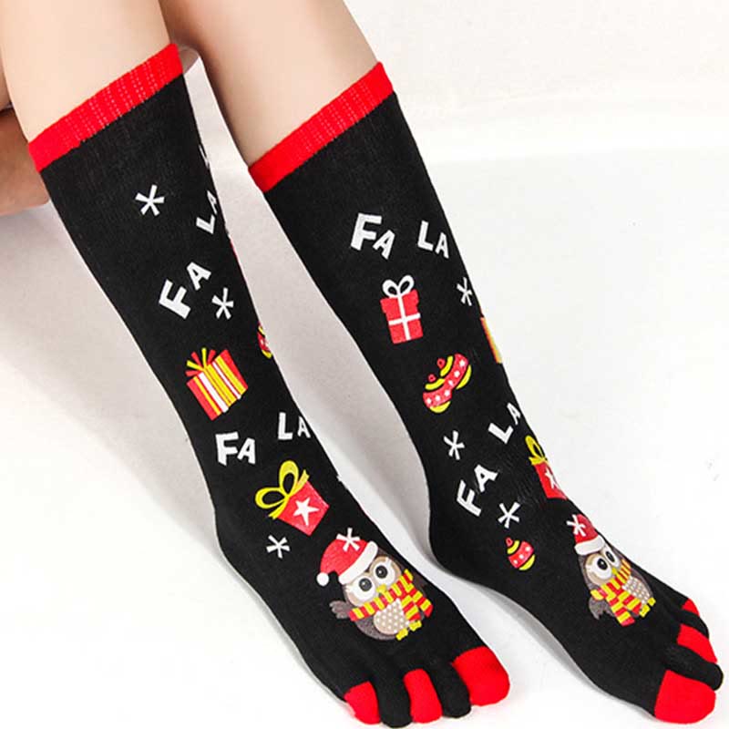 Plus Size Christmas Alignment Crew Socks(2 Pairs) - image 6