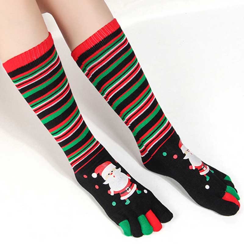 Plus Size Christmas Alignment Crew Socks(2 Pairs) - image 8