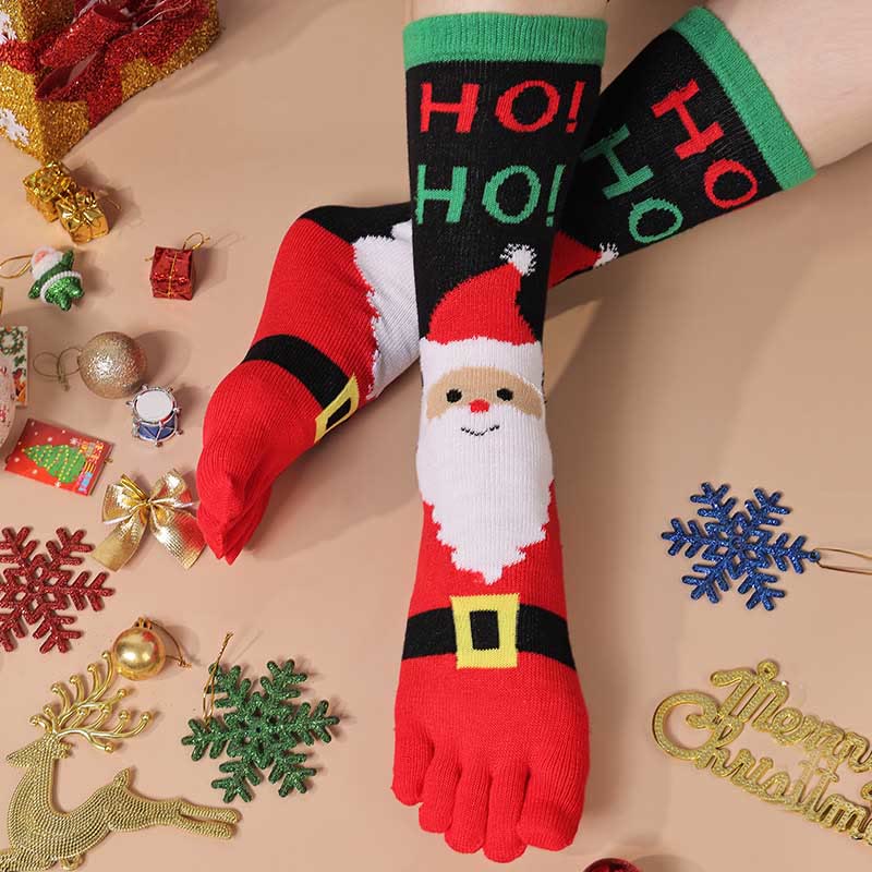 Plus Size Christmas Alignment Crew Socks(2 Pairs) - F - EU39-44(US6-10) - image 14
