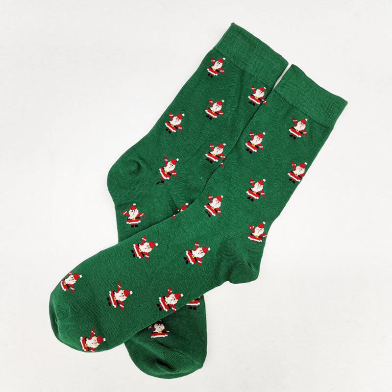 Plus Size Christmas Fashion Quarter Socks(6 Pairs) - image 11