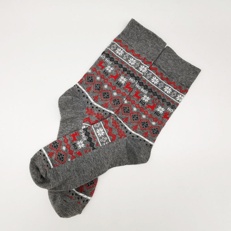 Plus Size Christmas Fashion Quarter Socks(6 Pairs) - image 12