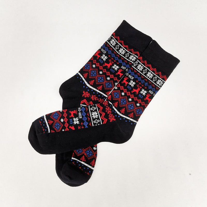 Plus Size Christmas Fashion Quarter Socks(6 Pairs) - image 13