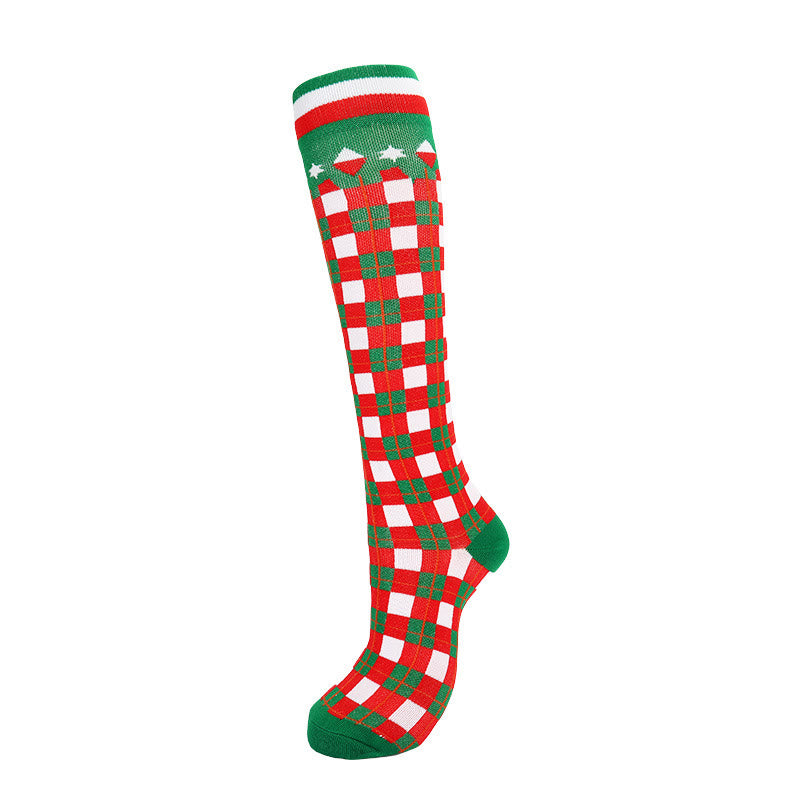 Christmas Cute Pattern Compression Socks(6 Pairs) - image 12