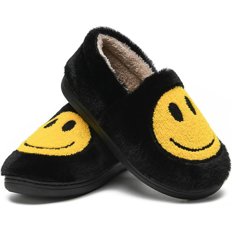 Plus Size Colorful Smiley Face Slippers - image 14