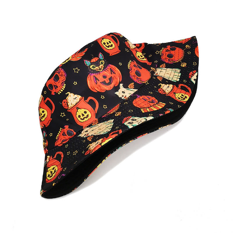 Plus Size Crazy Pumpkin Bucket Hat - image 3