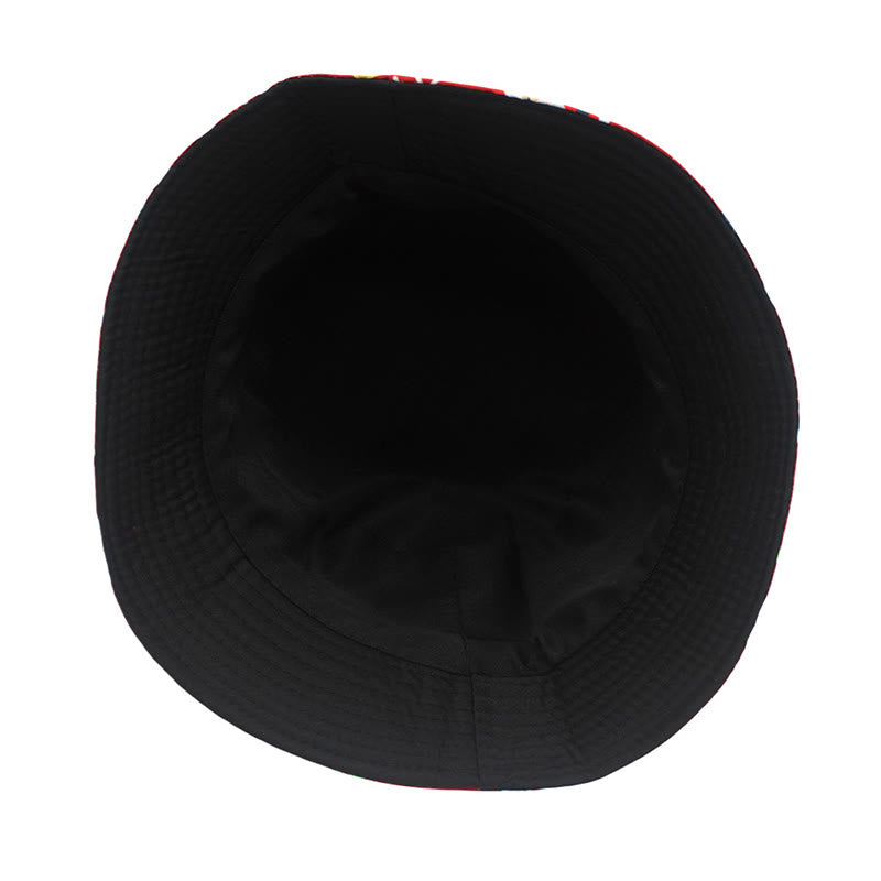 Plus Size Christmas Elements Bucket Hat