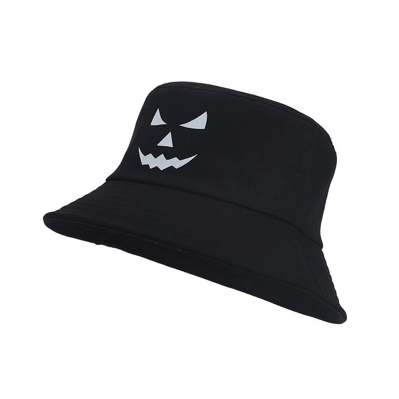 Plus Size noctilucous Horror Expression Bucket Hat - image 8