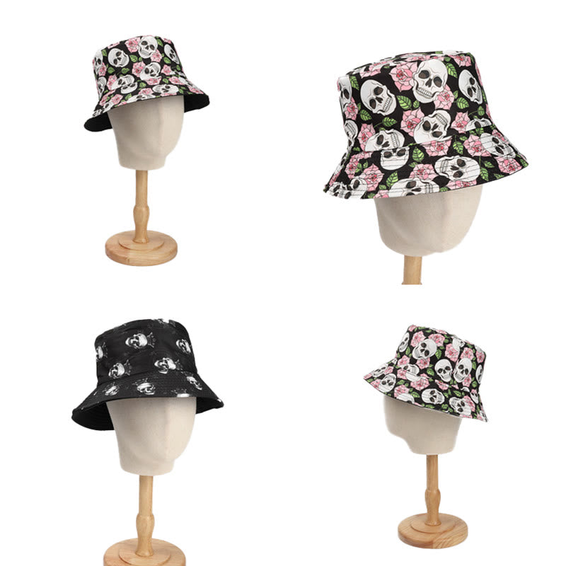 Plus Size Skull Series Bucket Hat - image 8