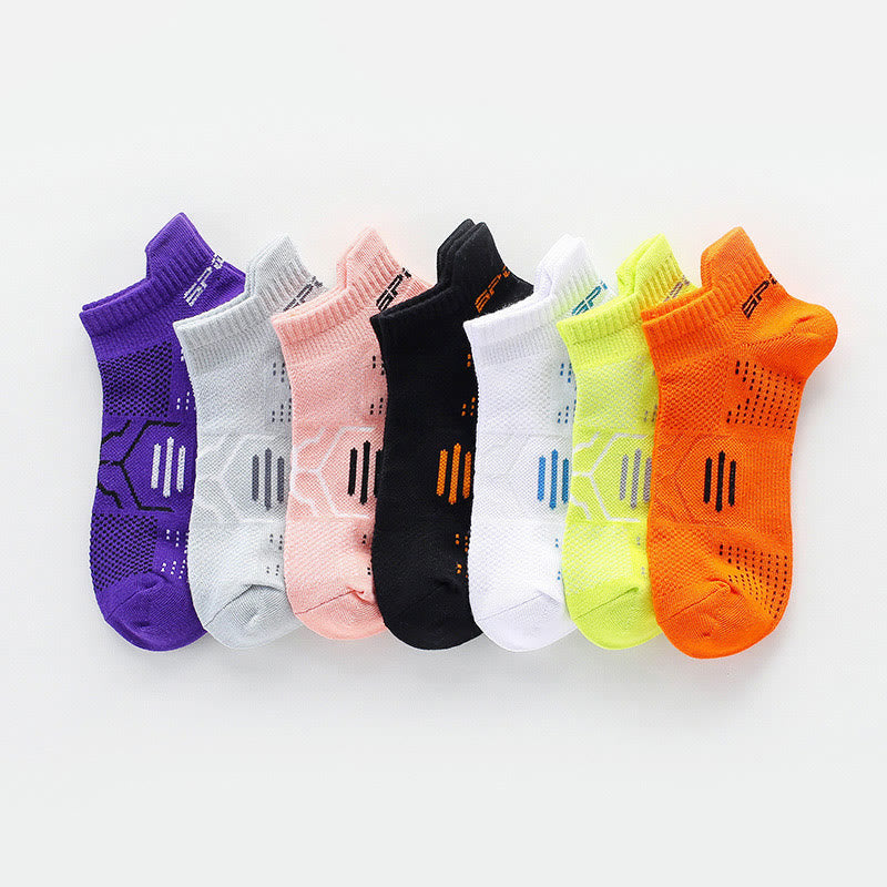 Classic Mesh Ankle Compression Socks(7 Pairs)