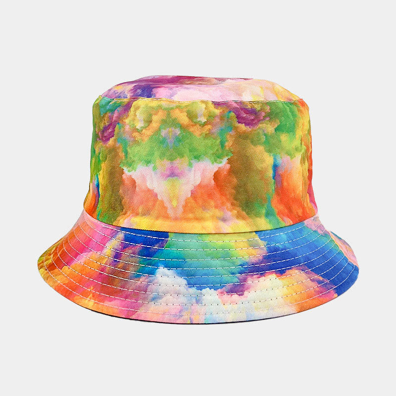 Plus Size Tie Dye Bucket Hat