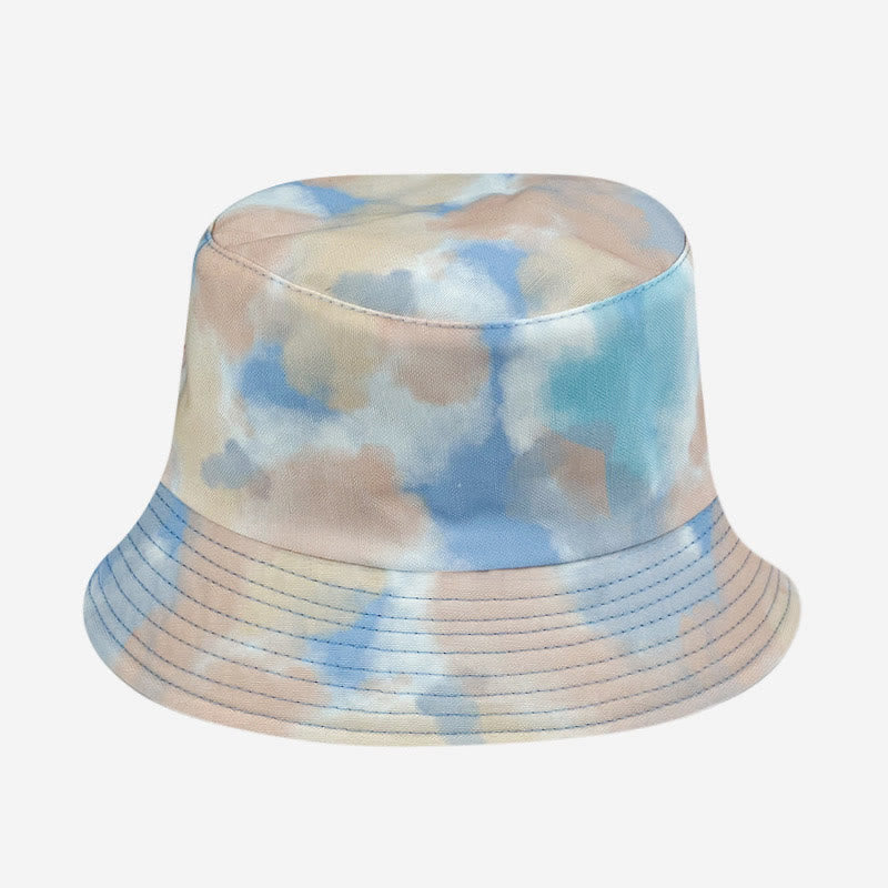 Plus Size Fashion Tie Dye Bucket Hat
