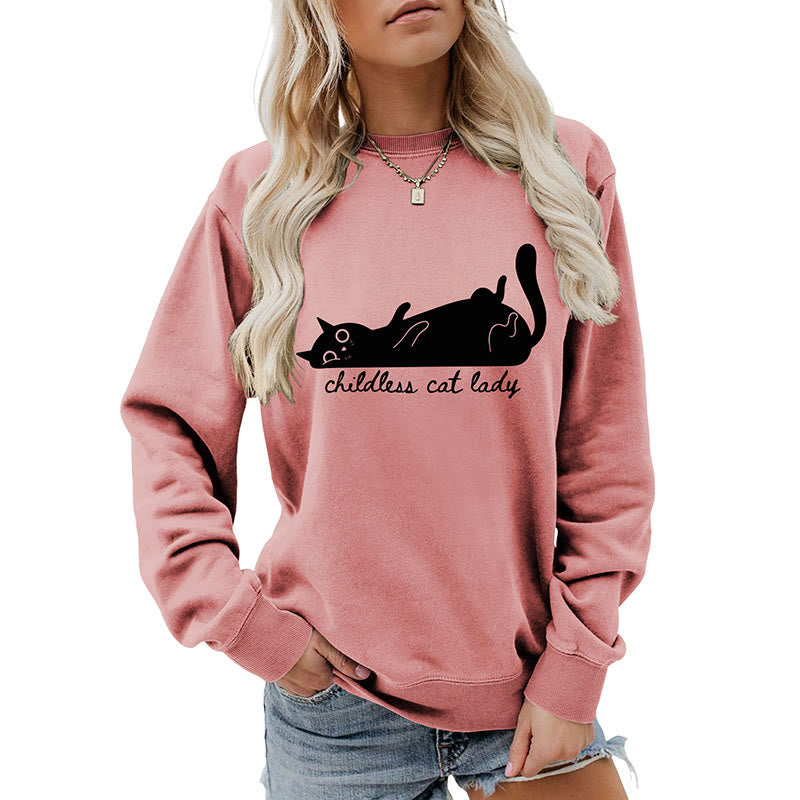 Plus Size Cute Cat Sweatshirt - image 21