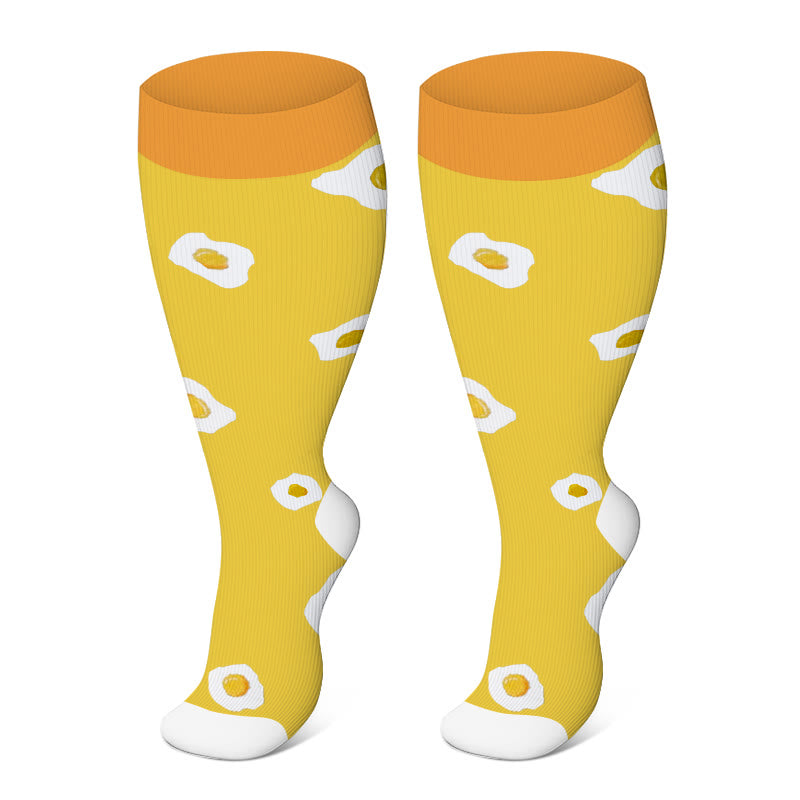 2XL-7XL Plus Size Yellow Series Compression Socks - image 7