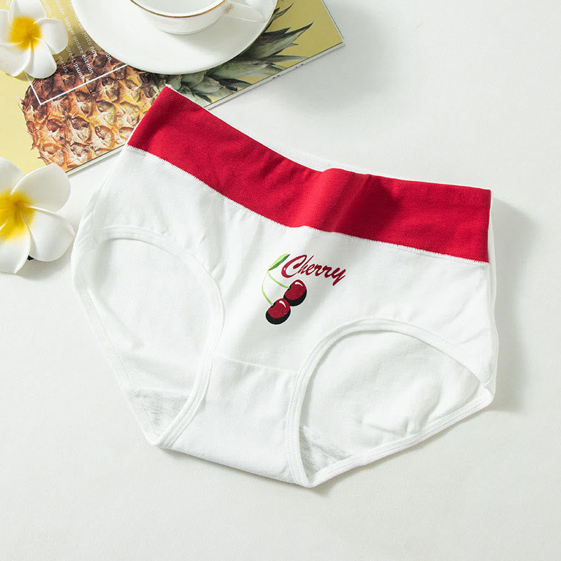 Plus Size Love Cherry Panty(5 Packs)