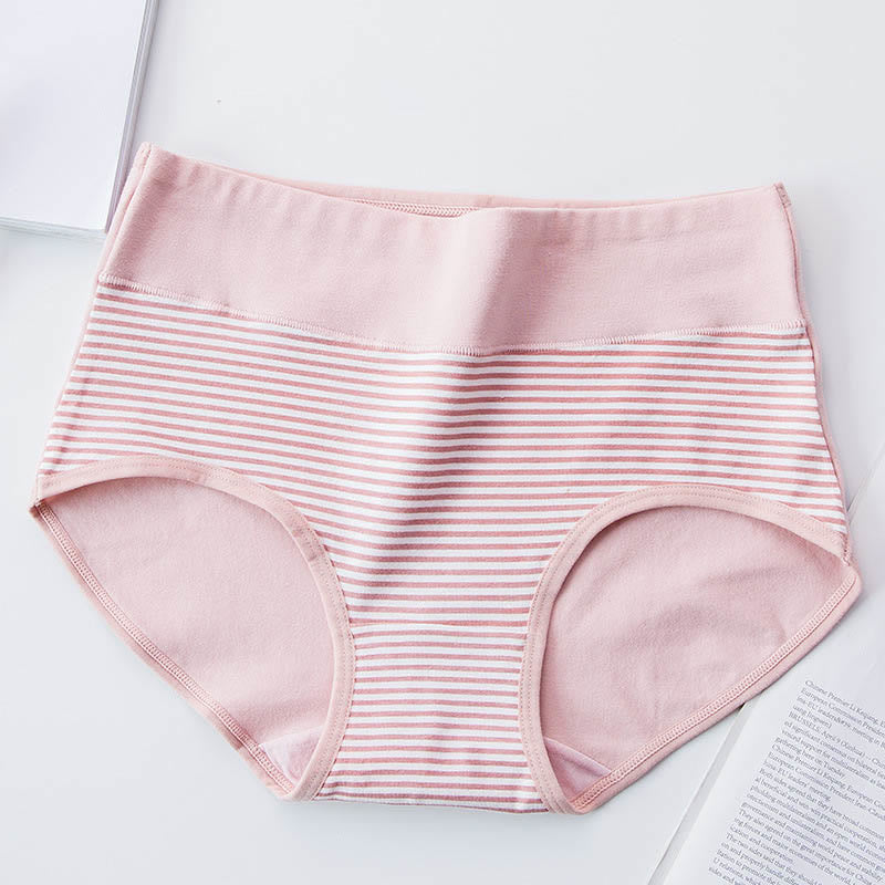 Plus Size Pink Love Heart Panty(5 Packs)