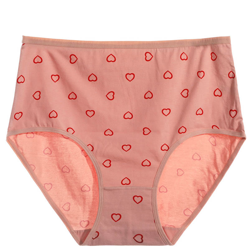 Plus Size Red Heart Panty(3 Packs)