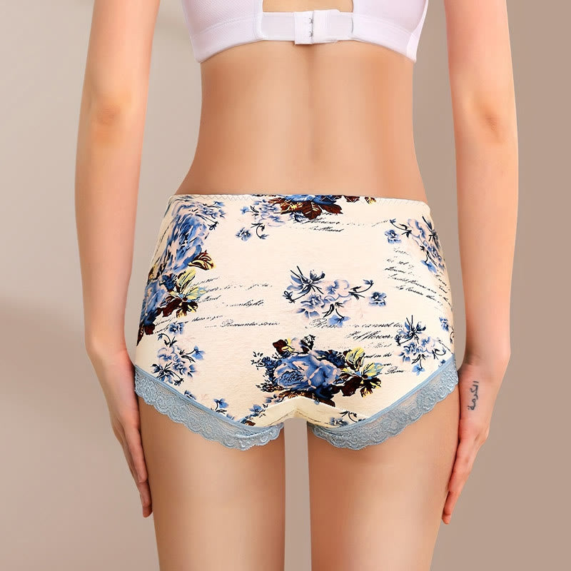 Plus Size Lace Panty(4 Packs)