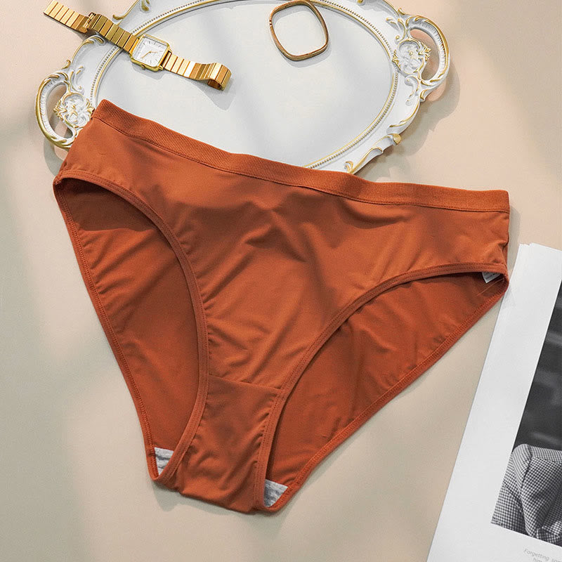 Plus Size Threaded Waist Panty(5 Packs)