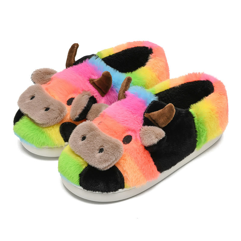 Plus Size Dairy Cow Slippers - image 4